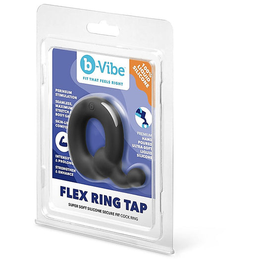 Flex Ring Tap Male Silicone Cock Ring by B-Vibe