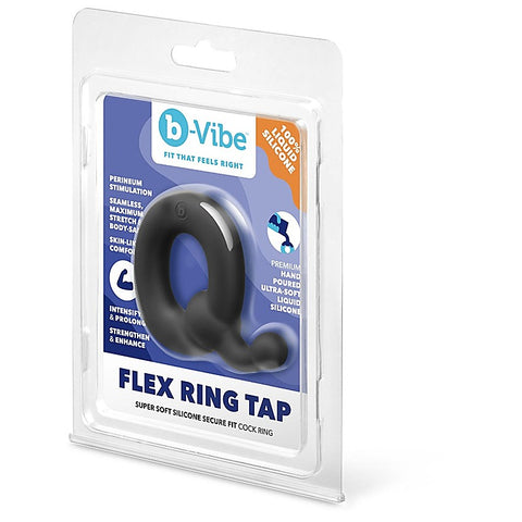 Flex Ring Tap Male Silicone Cock Ring by B-Vibe
