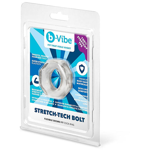 Stretch-Tech Bolt Ultra Stretchy Cock Ring by B-Vibe