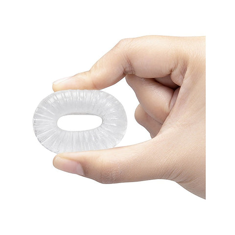 Stretch-Tech Swirl Ultra Stretchy Cock Ring by B-Vibe