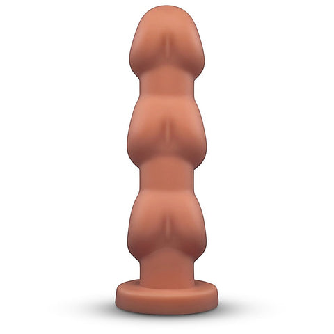 Headz 10.5 Inch Multi-Bulb Dildo With Flared Base by B-Vibe