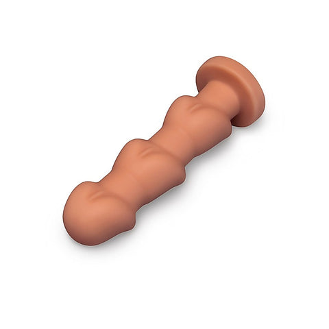 Headz 10.5 Inch Multi-Bulb Dildo With Flared Base by B-Vibe