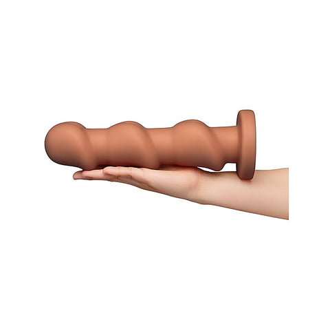 Headz 10.5 Inch Multi-Bulb Dildo With Flared Base by B-Vibe