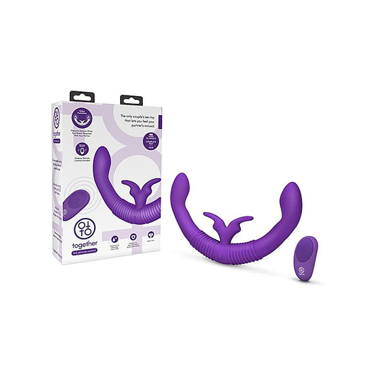 Remote Control Dual Rabbit Couples Vibrator by Together