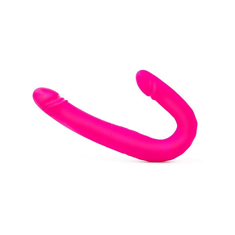 Duo Double-Ended Vibrating Thrusting Dildo by Together
