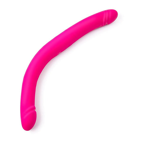 Duo Double-Ended Vibrating Thrusting Dildo by Together