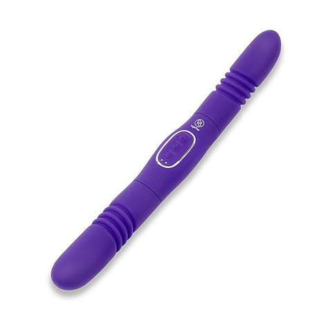 Double Delight Vibrating and Thrusting Dildo by Together