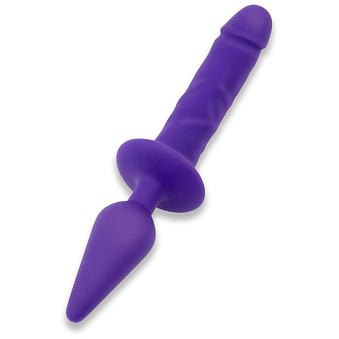 Double Pleasure Dual Ender Dildo and Butt Plug by Together