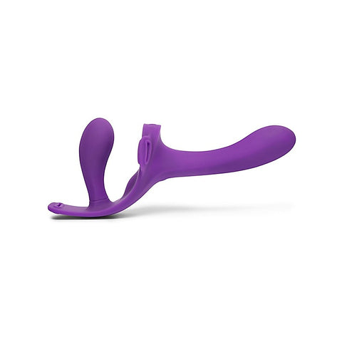 Lock-In Dual-Ended Vibrating Strap-On Set by Together