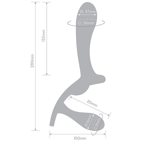 Lock-In Dual-Ended Vibrating Strap-On Set by Together