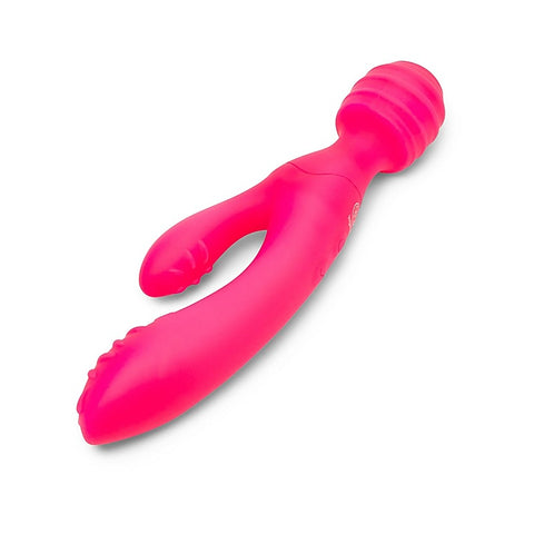 Tri Delight Dual-Ended Wand Rabbit Vibrator by Together