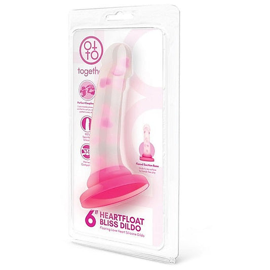 Heartfloat Bliss 6 Inch Silicone Dildo by Together