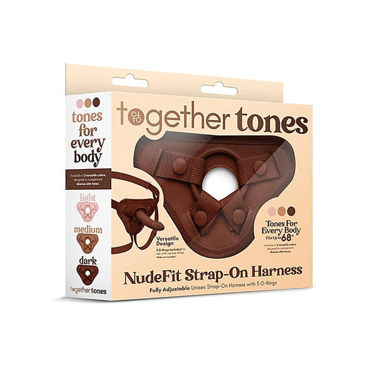 NudeFit Adjustable Unisex Strap-On Harness Set by Together
