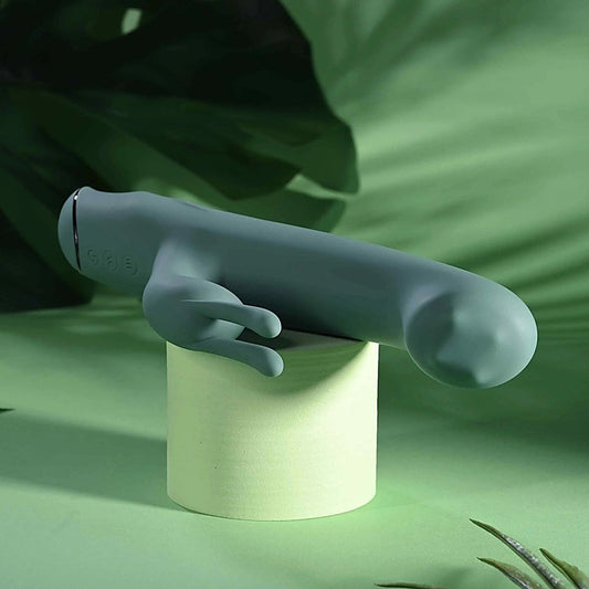 SATIN SWIRL Rabbit Vibrator with Swirling Head by Evolved