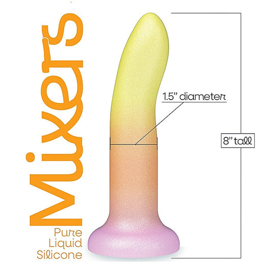 Mixers Tequila Sunrise 20.3 cm Anal Dildo by Icon Brands