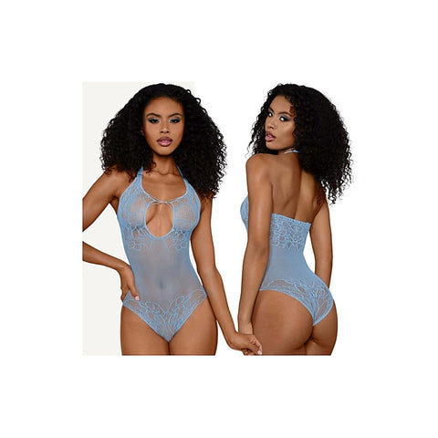 Mesh Artic Flirty Ashley Teddy OS by Dream Girl Lingerie