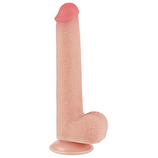 9 Inch Sliding Skin Realistic TPE Dong by Lovetoy