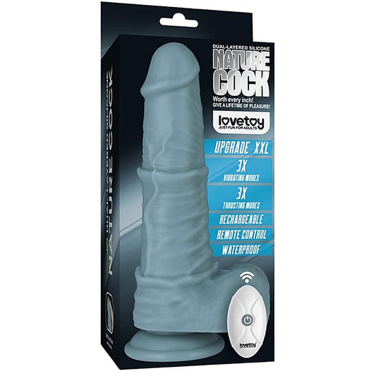 11 Inch Remote Thrusting Vibrating Silicone Dildo by Lovetoy