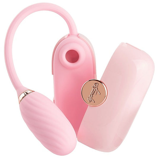 LOUIS 13 Modes Suction Vibrating Massager by Shots Toys