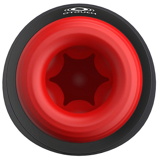 PLEASURE ENGINE Thrusting Heated Masturbator by Shots Toys