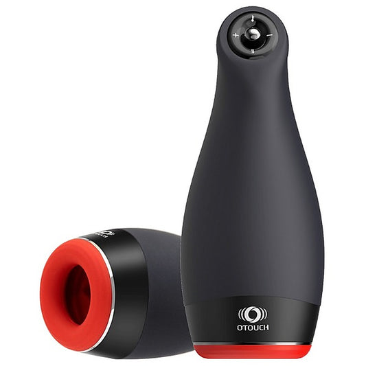PLEASURE ENGINE Thrusting Heated Masturbator by Shots Toys