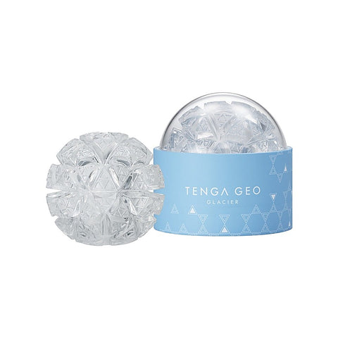 Geo Glacier Prism Textured Male Masturbator by Tenga