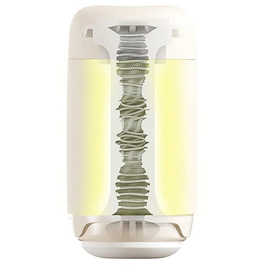 Puffy Reusable Textured Male Masturbator by Tenga
