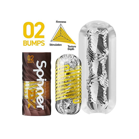 Spinner Dx 02 Bumps Spinning Dome Stroker by Tenga