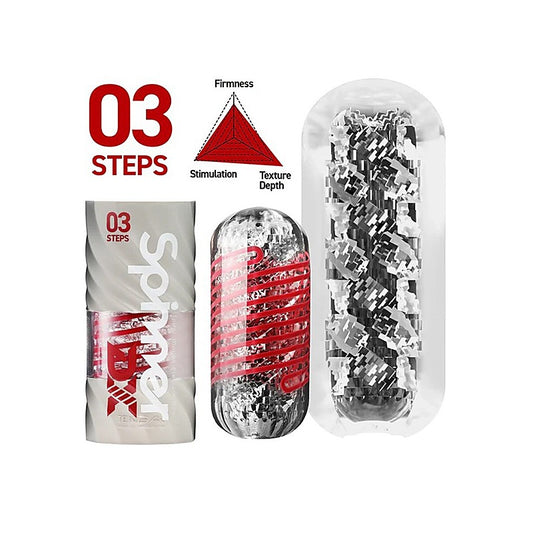 Spinner Dx 03 Steps Spiral Edge Stroker by Tenga