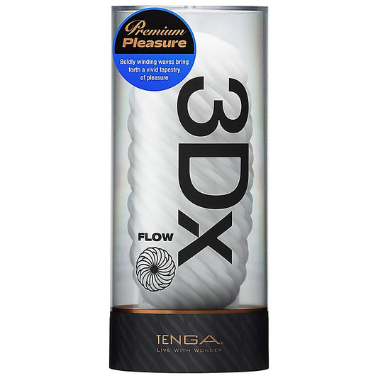 3Dx Flow Rolling Wave Reversible Stroker by Tenga