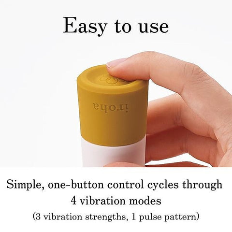 iroha Rin Kogane Waterproof G-Spot Vibrator by Tenga