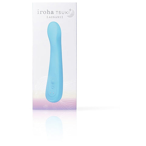 iroha Tsuki+ Aonami Moving Tip G-Spot Vibrator by Tenga