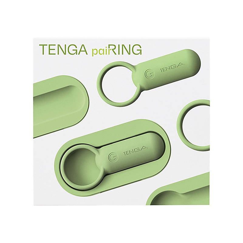 Pairing 8 Mode Vibrating Cock Ring by Tenga - Vibrating Cock Rings