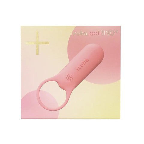 iroha Pairing+ 9 Mode Vibrating Cock Ring by Tenga - Vibrating Cock Rings
