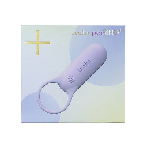 iroha Pairing+ 9 Mode Vibrating Cock Ring by Tenga - Vibrating Cock Rings