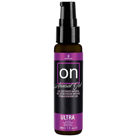 On ULTRA Water Based Clitoral Arousal Gel by Sensuva On - Water Based Lubes