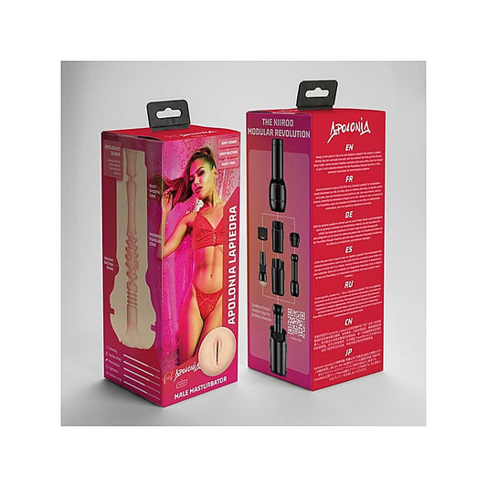 Feel Apolonia Sculpted Texture Stroker by Kiiroo