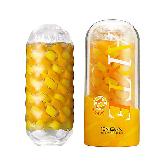 Arte Weave Dual Layer Reversible Stroker by Tenga - Masturbators and Strokers