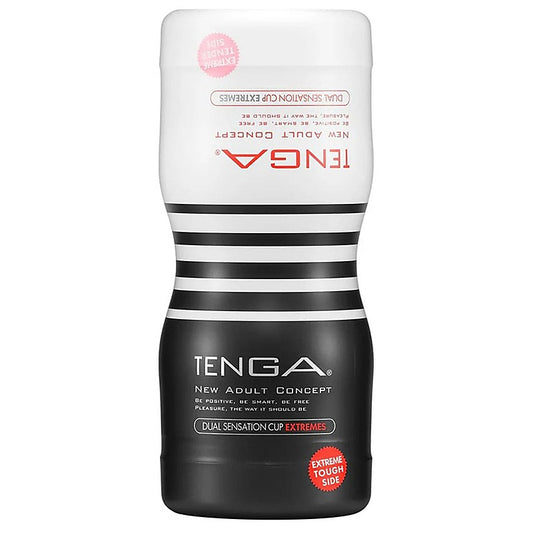 Dual Sensation Extremes Masturbator Cup by Tenga - Masturbators and Strokers