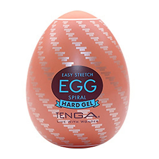 Egg Spiral Textured Male Stroker by Tenga - Masturbators and Strokers