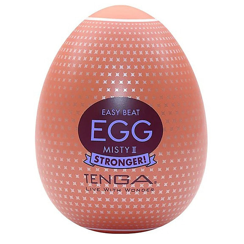 Egg Misty II Bumpy Texture Male Stroker by Tenga - Masturbators and Strokers