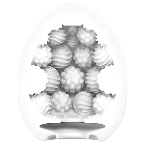 Egg Bouncy Rolling Orb Textured Stroker by Tenga