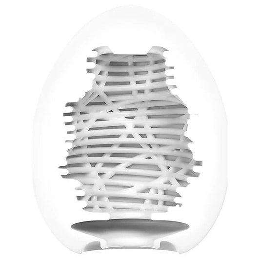 Egg Silky Fine Edge Textured Stroker by Tenga