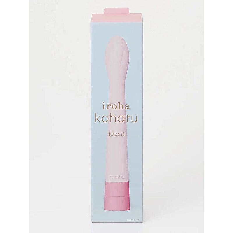 iroha Koharu Beni Slim G-Spot Vibrator by Tenga - G-Spot Vibrators