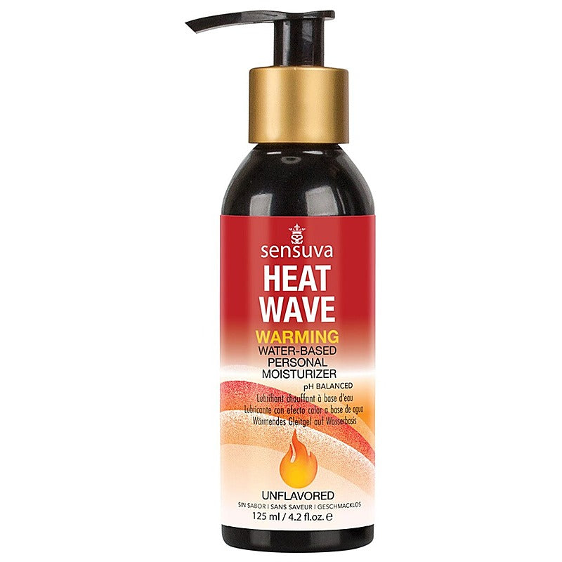 Heat Wave Warming Water Based Lubricant by Sensuva On - Water Based Lubes