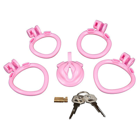 Bitchboy Degrading Mini Chastity Cage by Electric EEL Inc