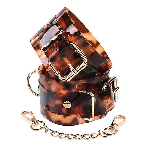 Professional Amber Hand Cuffs by Sportsheets - Cuffs and Restraints