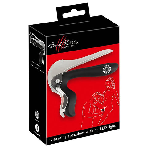 Bad Kitty Vibrating LED Speculum by Orion - Nipple and Clit Clamps