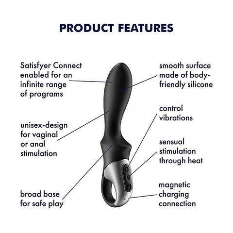 Heat Climax App Control Heating Vibrator by Satisfyer