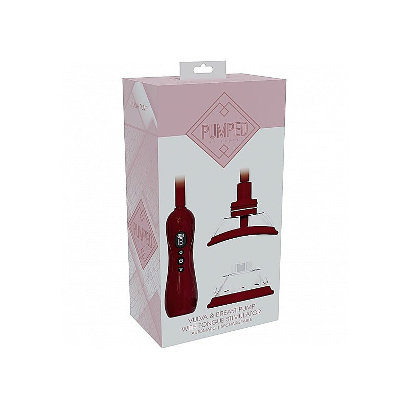 PUMPED Vulva & Breast Pump with Tongue Stimulator by Shots - Pussy And Clit Toys